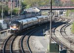 AMTK 703 arrives on train 48 The Lake Shore Ltd.